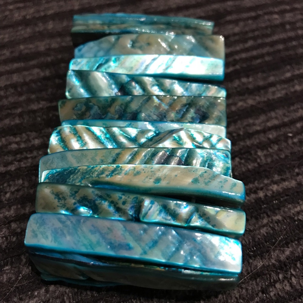 Abalone shell bracelet - Picture 6 of 8